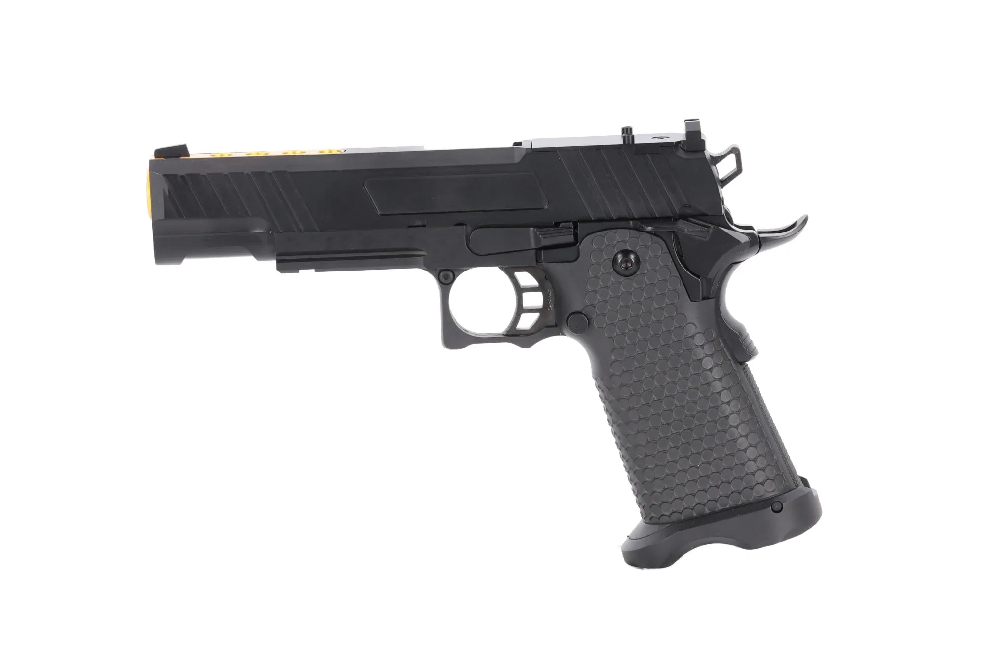 Specna Arms SA-VGP19 VAPOR™ Optics Ready airsoft pistol Black-Gold-7