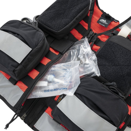 HELIKON SAR Emergency Rescue MOLLE Vest - Red