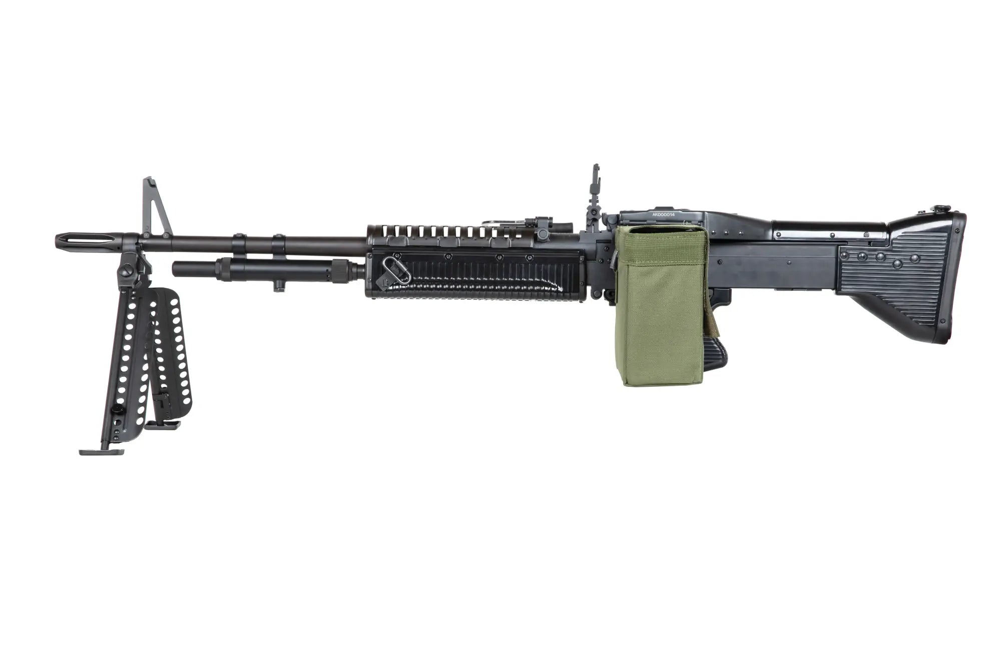 A&K M60N Steel Version Airsoft Machine Gun-4