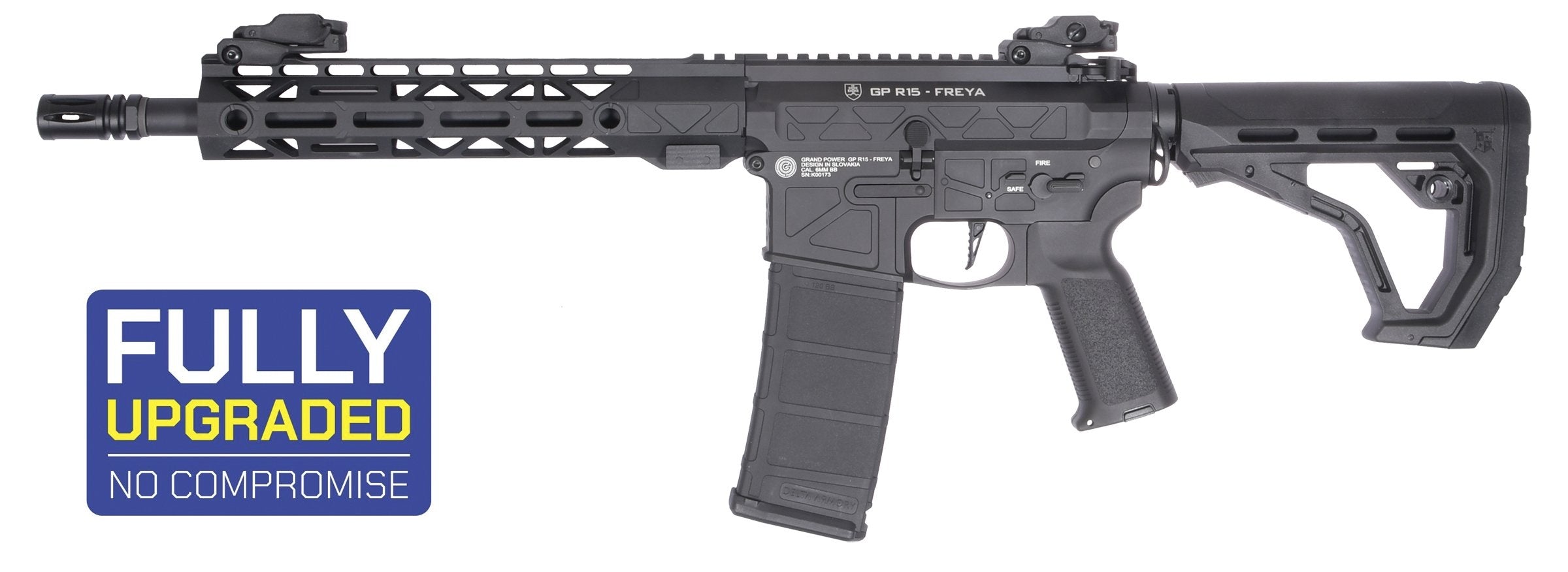 Delta Armory GP FREYA R15 M-LOK 10" Gen2 - Black