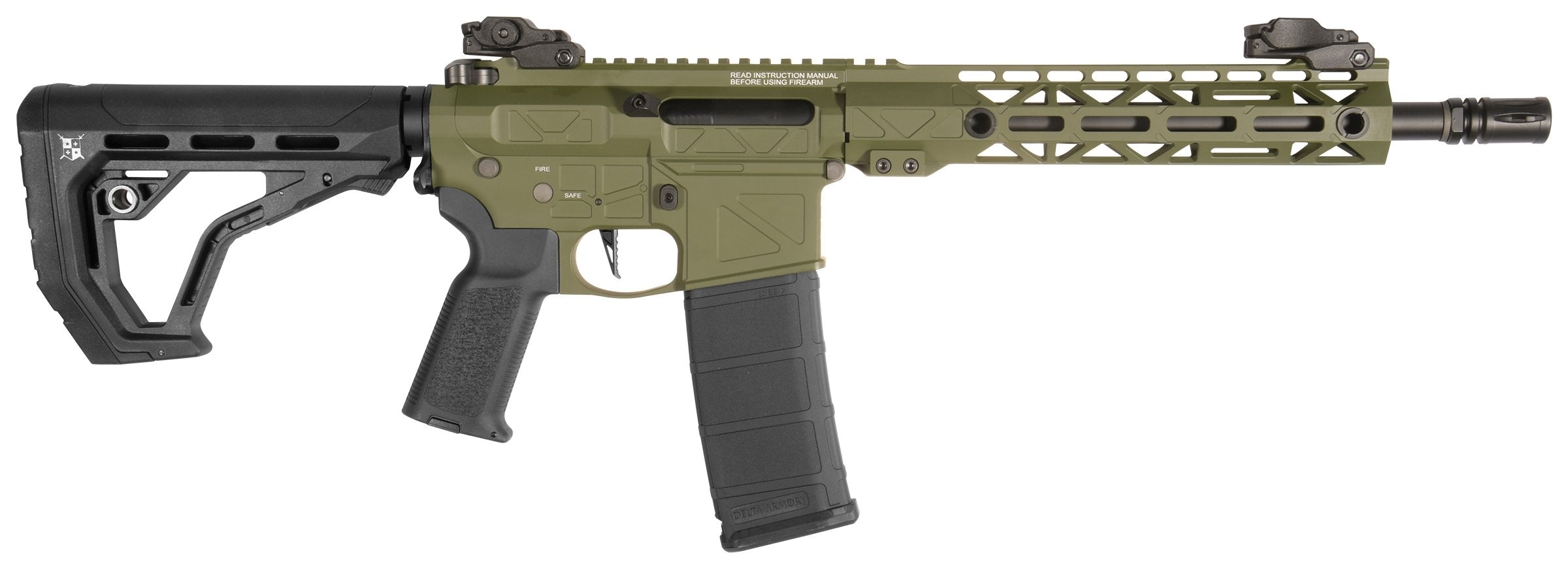 Delta Armory GP FREYA R15 M-LOK 10" Gen2 - Green