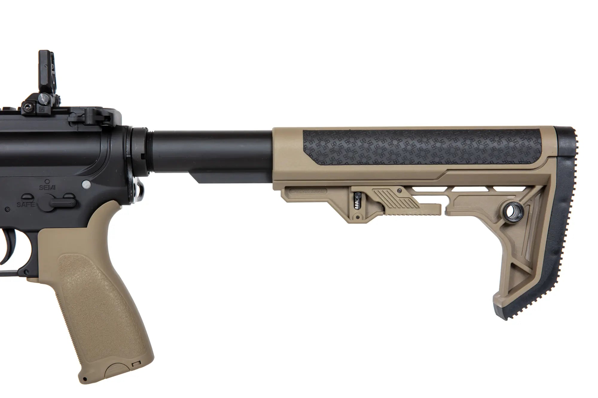 SA-E08 EDGE™ Light Ops Stock HAL2 ™ Half-Tan Carbine Replica-9