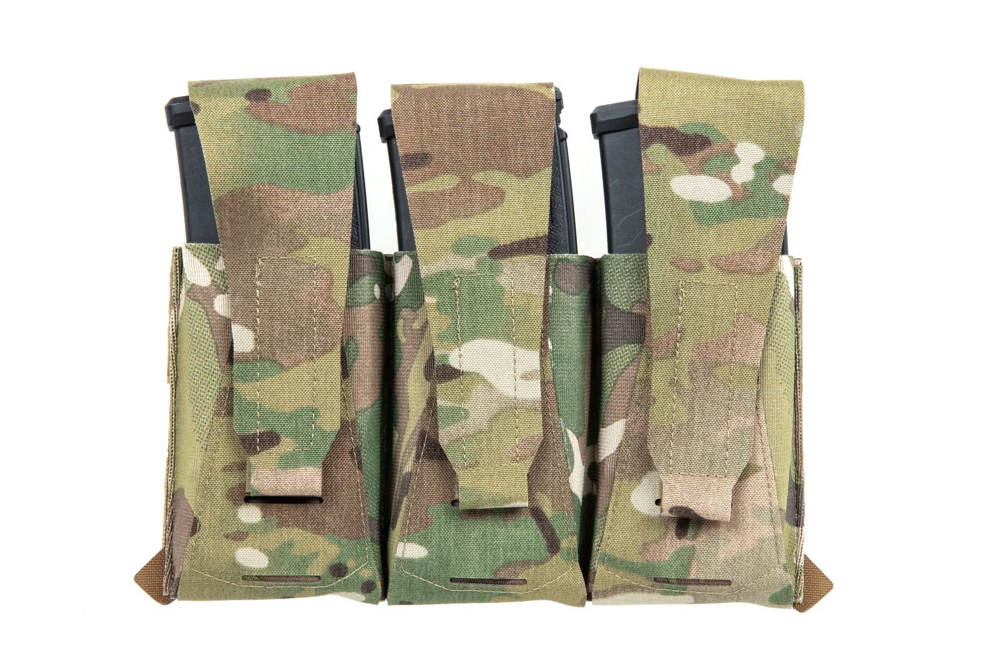 Pew Tactical FP12 panel with triple rifle magazine loader Multicam-1