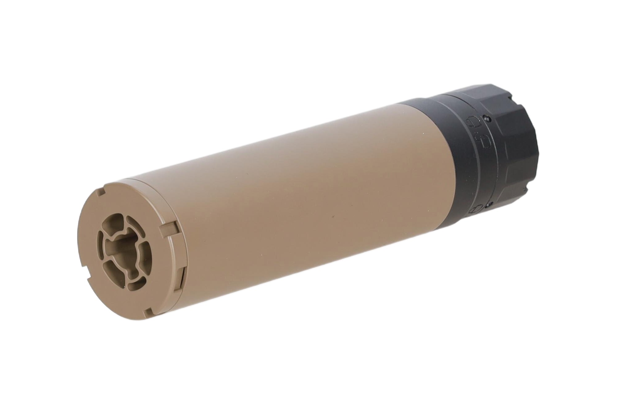 Gunfire Toxicant XM5 Style Half-Tan Dummy Silencer-1