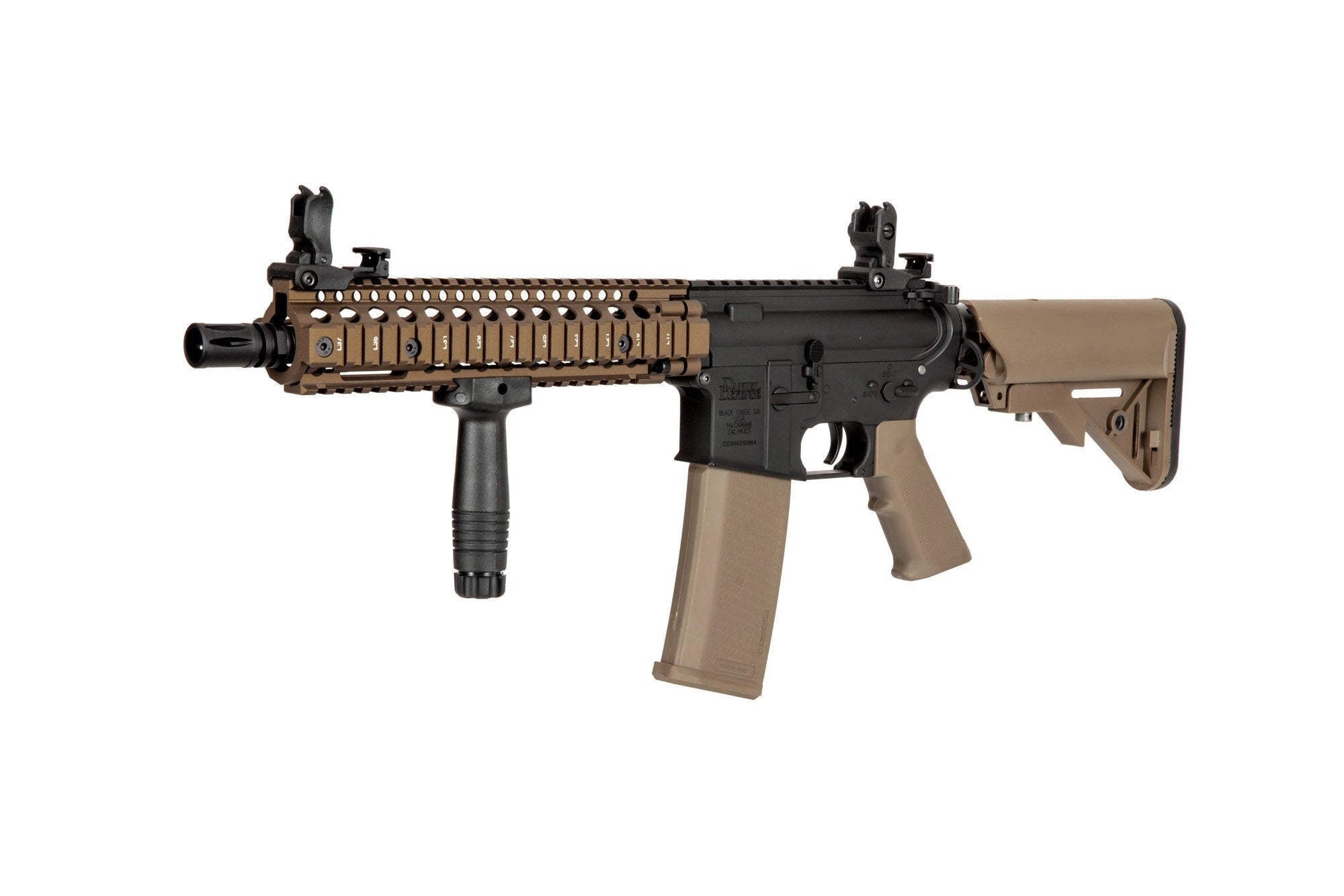 Specna Arms Daniel Defense® MK18 SA-E19 EDGE™ Kestrel™ ETU 1.14 J Chaos Bronze airsoft rifle-9