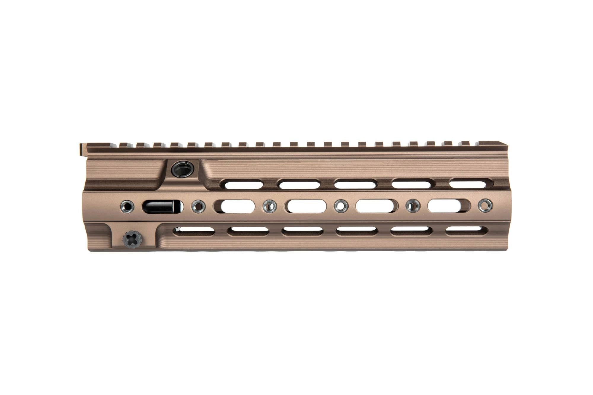 SMR-type RIS hand guard for HK416 airsoft rifles - Dark Earth