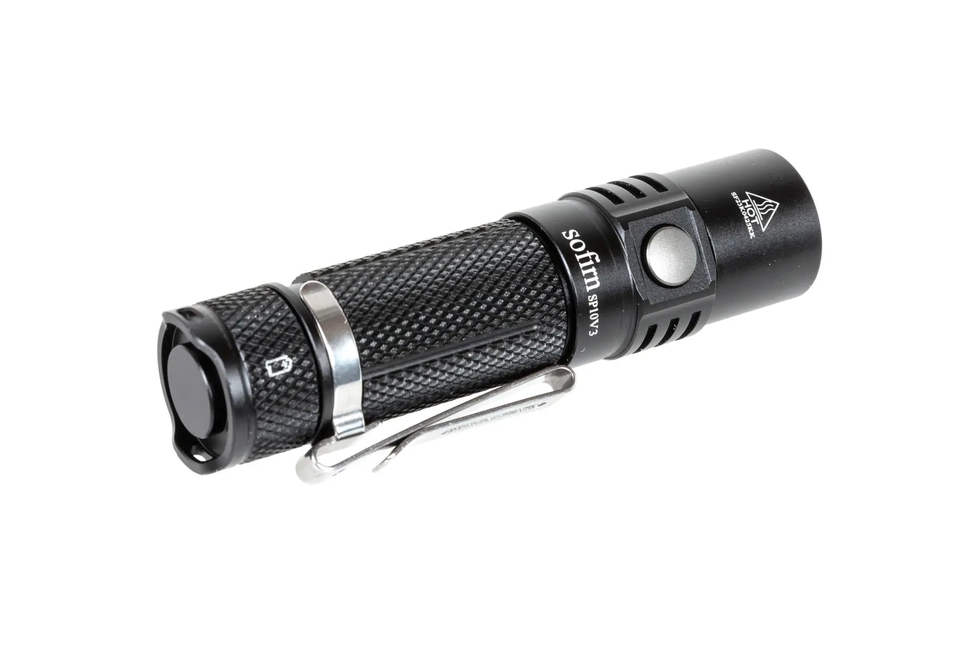 Sofirn SP10V3 Pro torch with rechargeable battery Black-1