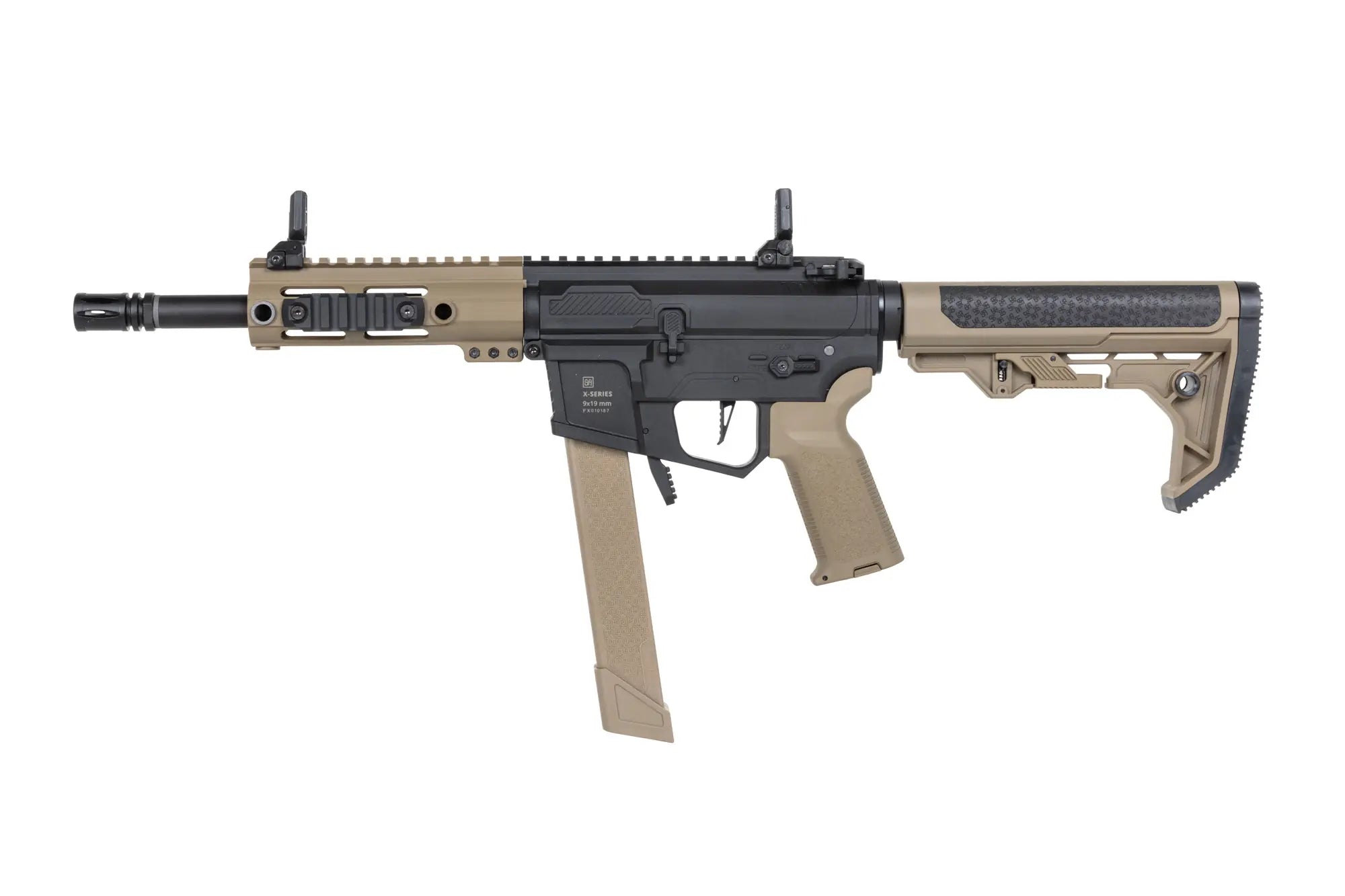 SA-FX01 FLEX HAL ETU 0.5J airsoft rifle Half-Tan