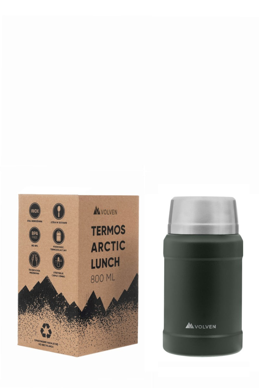 Volven Arctic Lunch Thermos 800ml Green-2