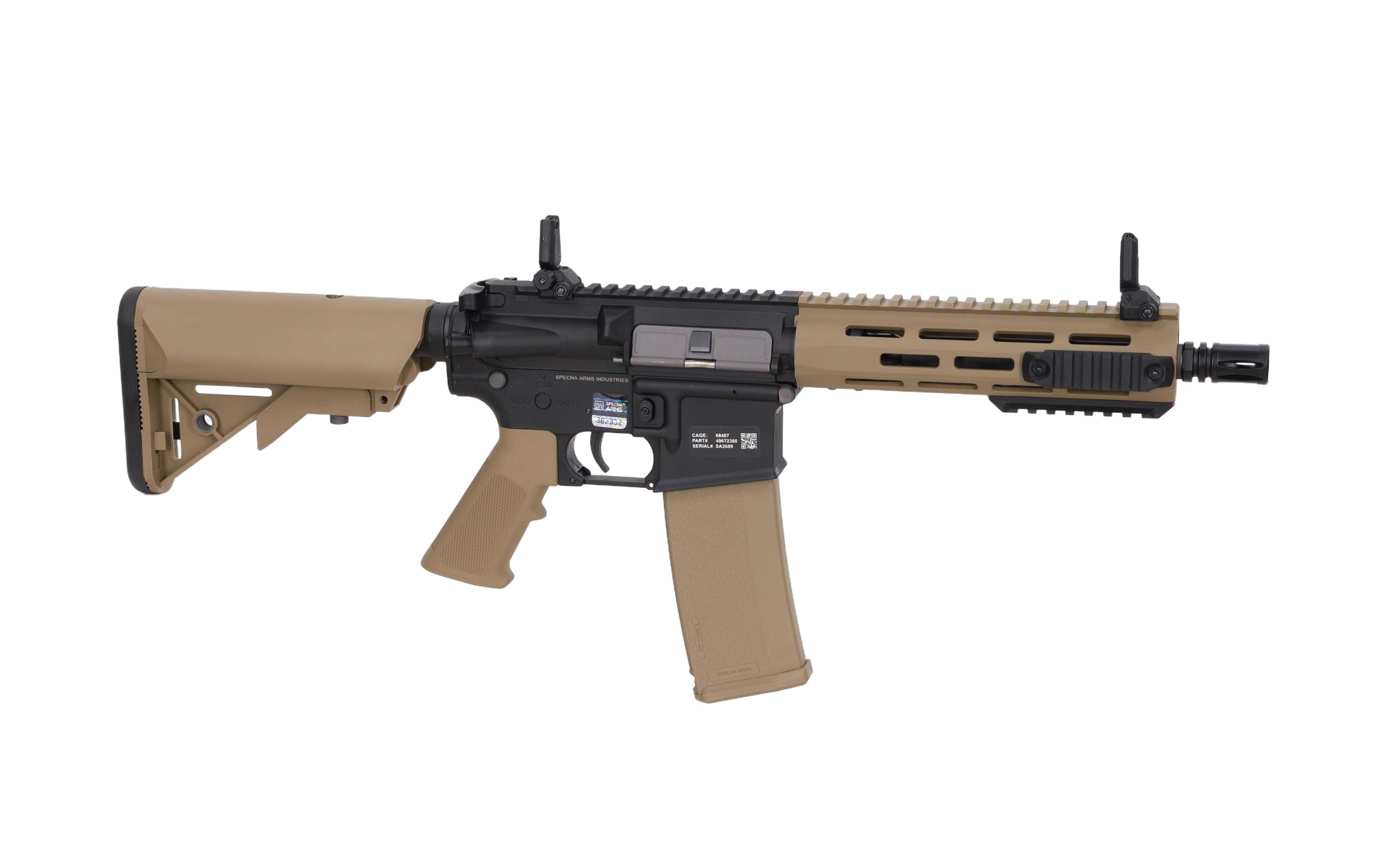 SA-F14 FLEX Gen. 2 GATE X-ASR Half-Tan Airsoft rifle