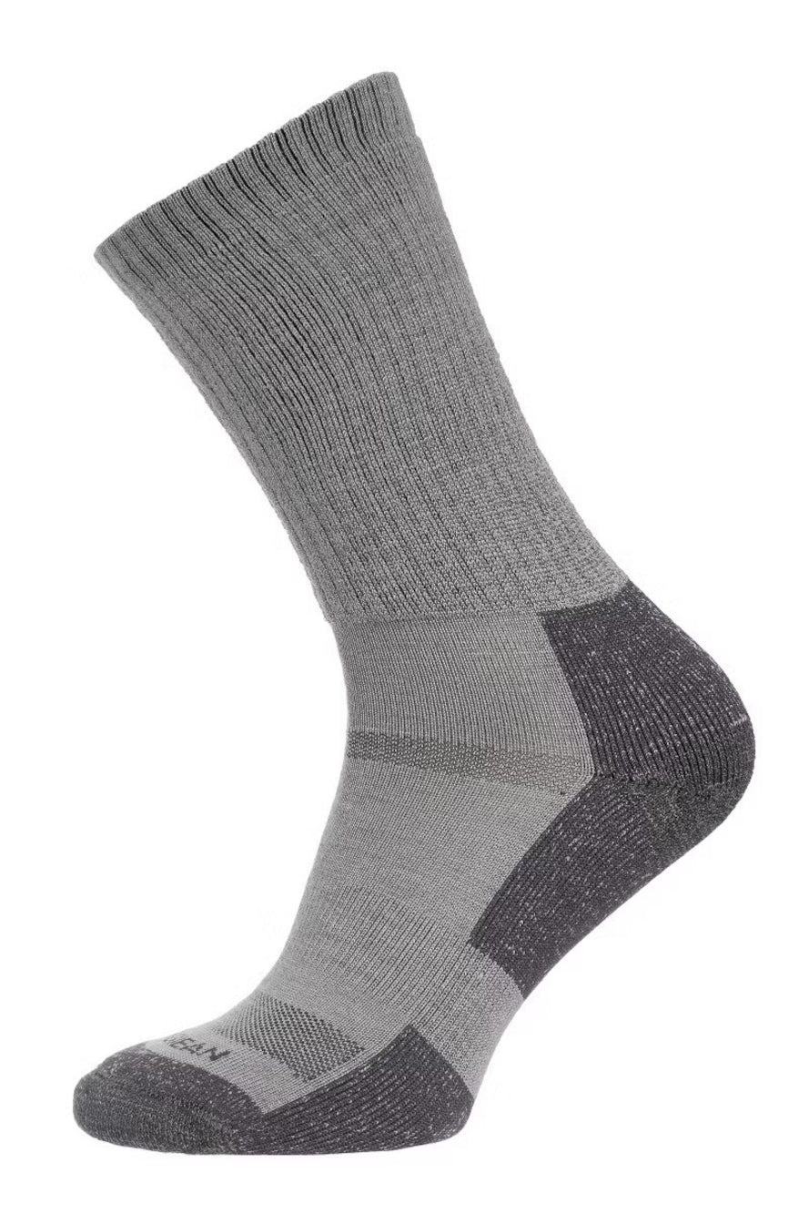 Na Giean ENHANCED MEDIUM WEIGHT CREW socks NGCM0003 M (41-43) Grey-1