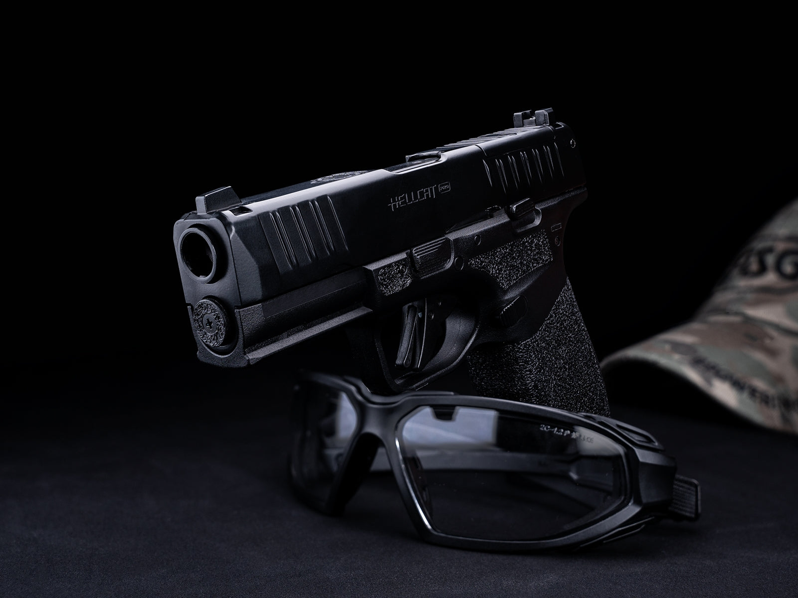 ASG Springfield Armory HellCat Pro, CO2 Blowback, Metal Slide - Black