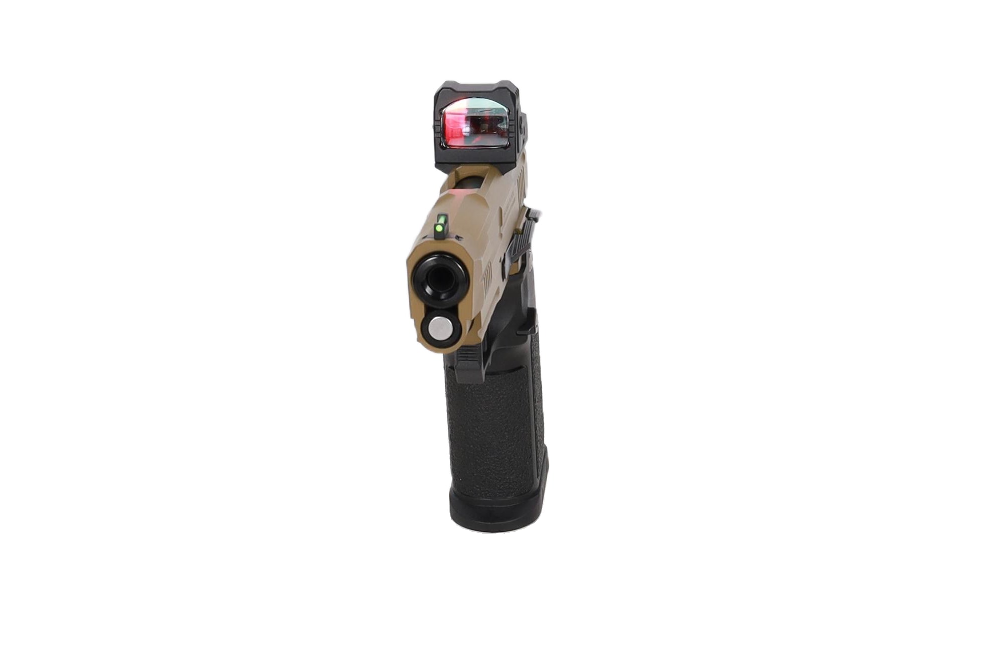 Vanguard 4.3" Hi-Capa GBB + red dot sight Half-Tan