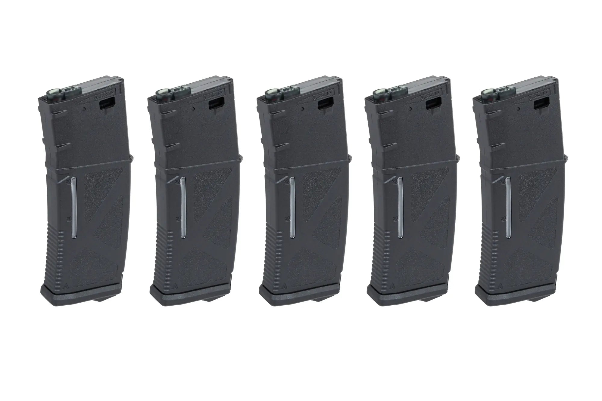 Mid-Cap 130/ 30 rounds Arcturus EMM M4/M16 Variable-Cap Magazine for M4/M16 replicas Black (5 pack)