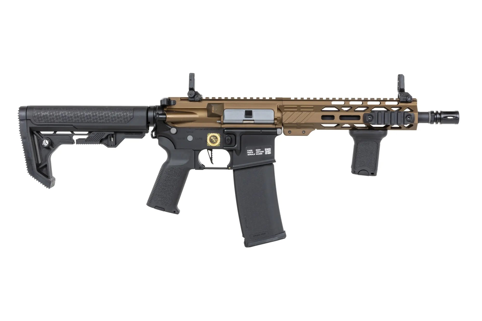 Specna Arms SA-E25-L EDGE™ Light Ops Stock HAL ETU™ Chaos Bronze airsoft Carbine-5