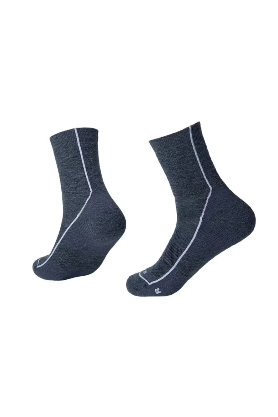 Na Giean MEDIUM WEIGHT TRAIL socks NGMT2002 SAGE L (44-46) Grey-2