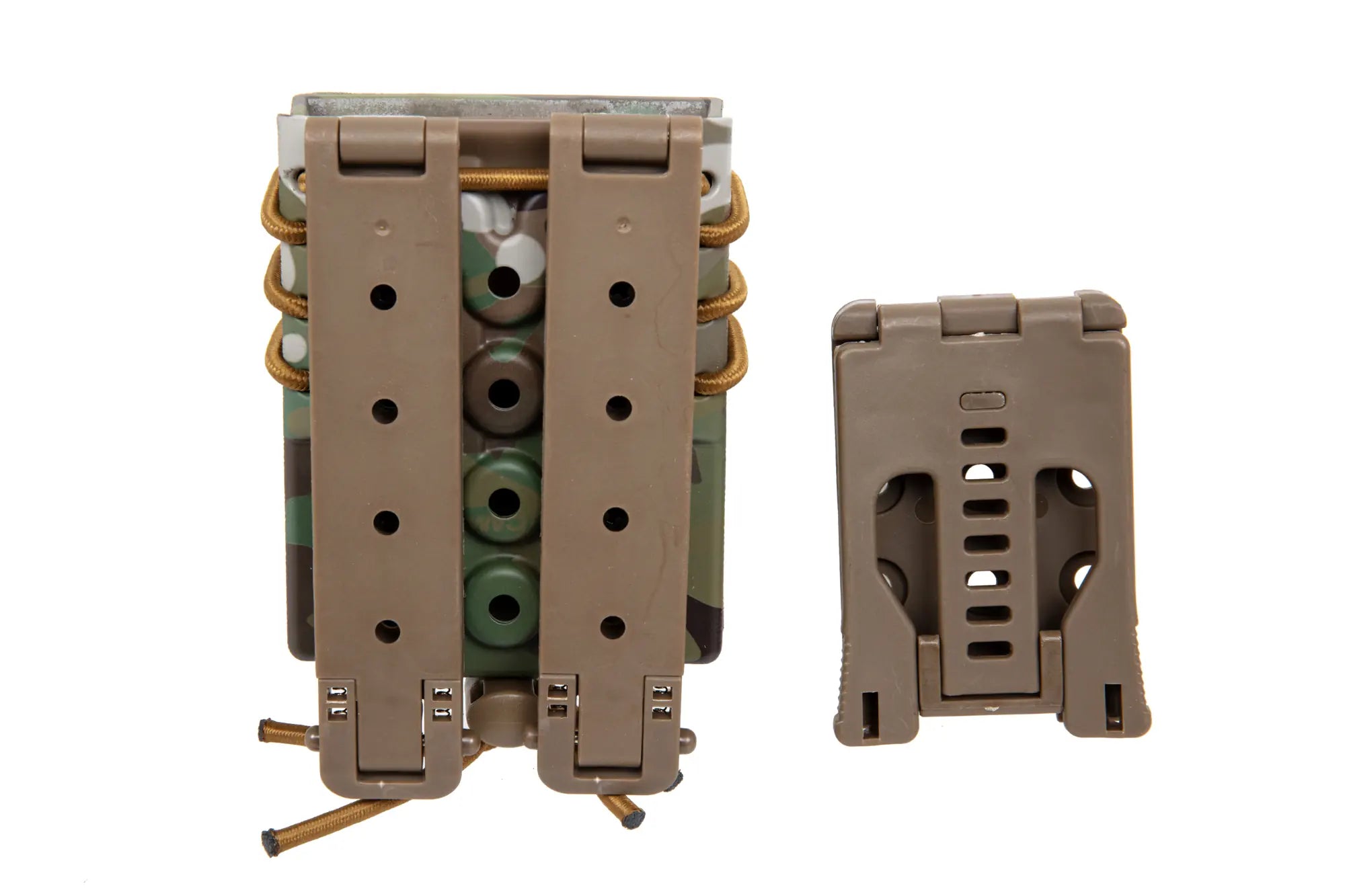 Carrier for 2 M4/M16 and 9mm magazines Wosport Urban Assault Quick Pull Multicam-1