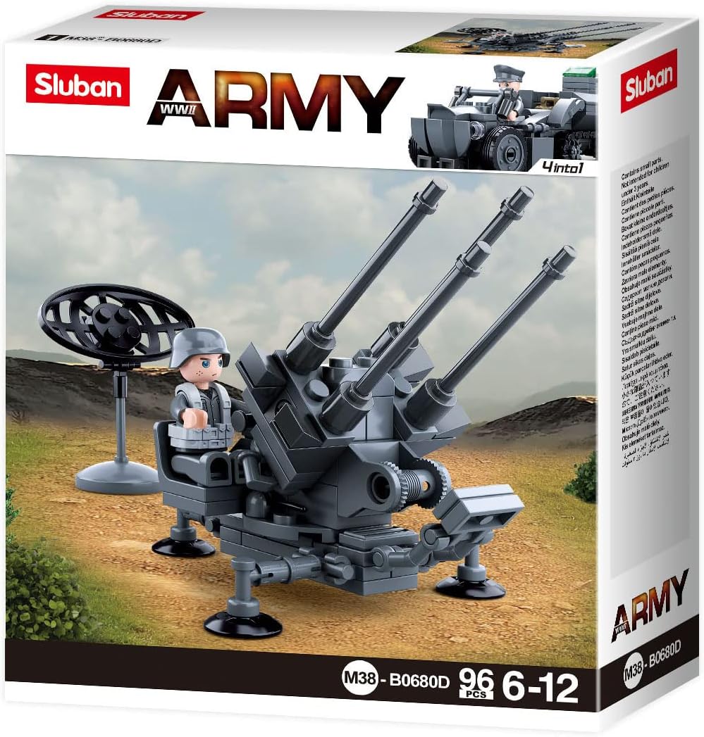 German Anti-Aircraft Gun - B0680D