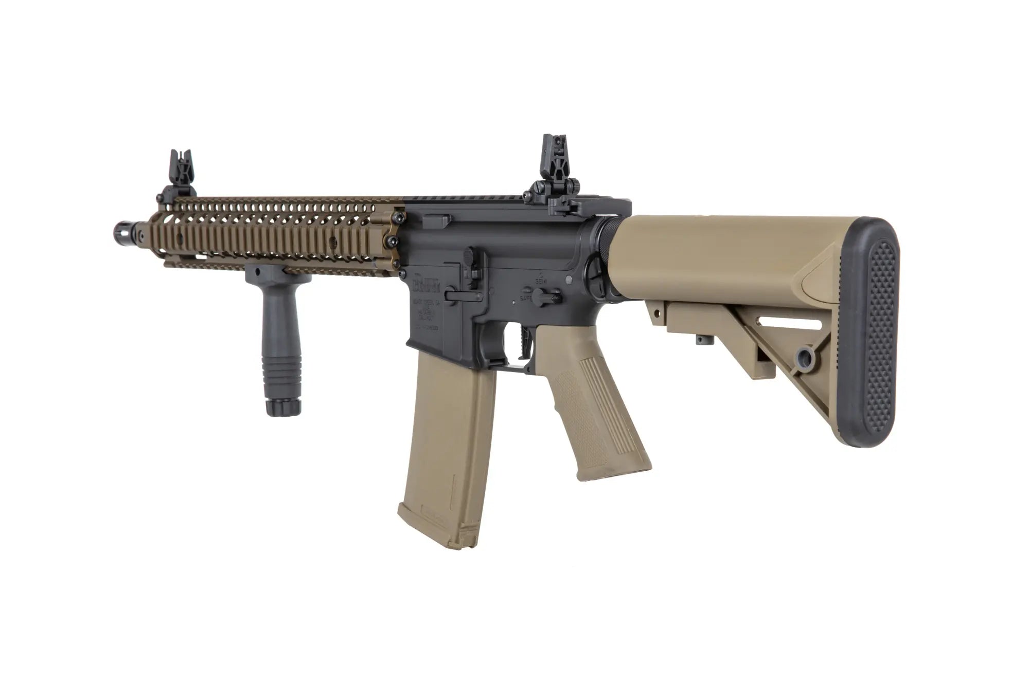 Specna Arms Daniel Defense® MK18 SA-P26 Prime™ Aster II ETU airsoft carbine with Chaos Bronze brushless motor-7