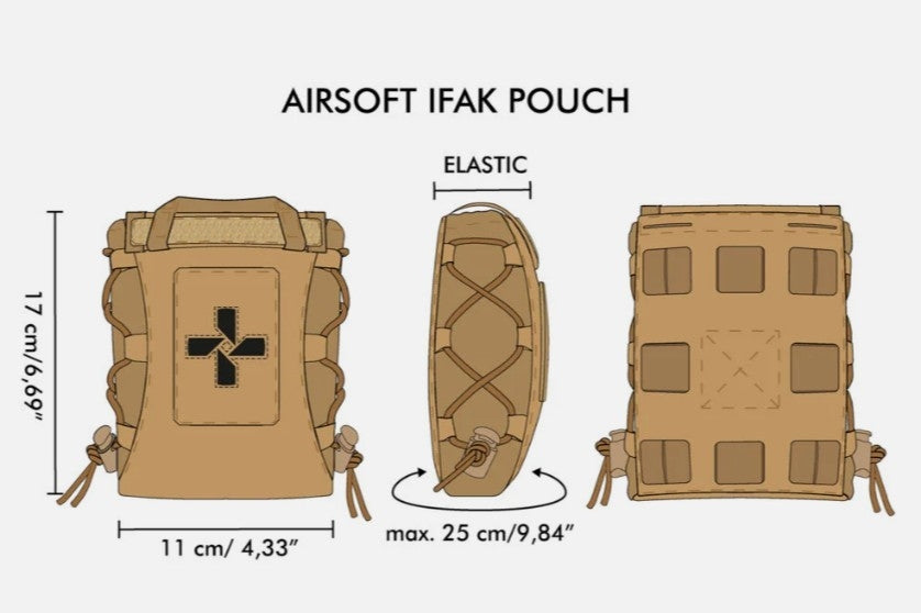 Novritsch Airsoft IFAK Pouch - Green