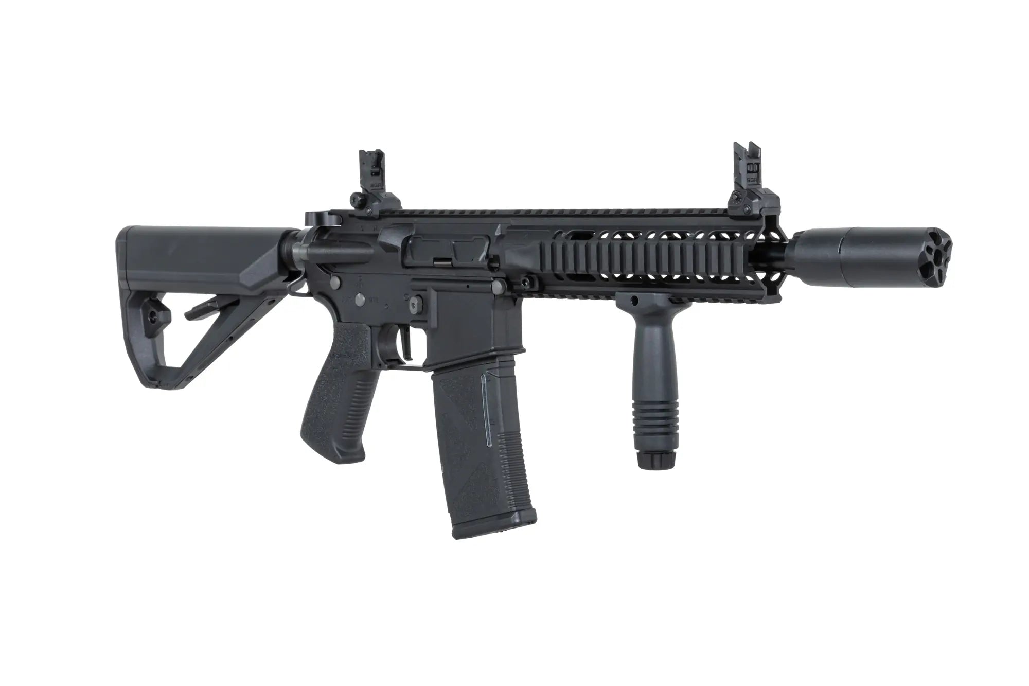 Airsoft Rifle LWT MK-II CQB 10" AEG SPORT SE Starter Pack