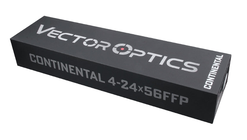 VO CONTINENTAL X6 4-24x56 MBR FFP Rifle Scope - Black