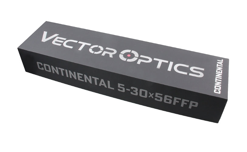VO CONTINENTAL X6 5-30x56 MBR FFP Rifle Scope - Black