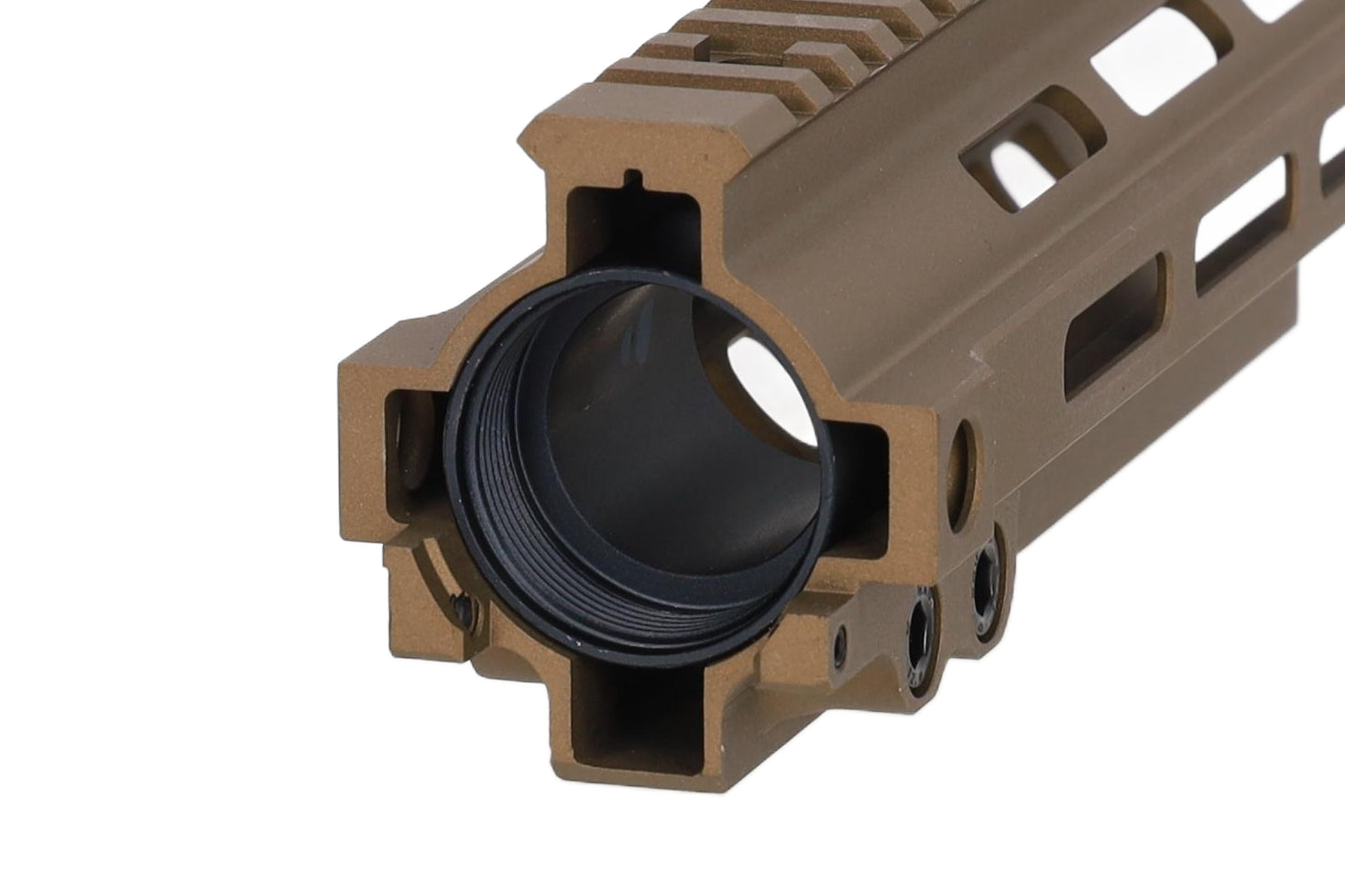Specna Arms MK8-style M-LOK 7" mounting rail for M4/AR15 replicas - Chaos Bronze-4