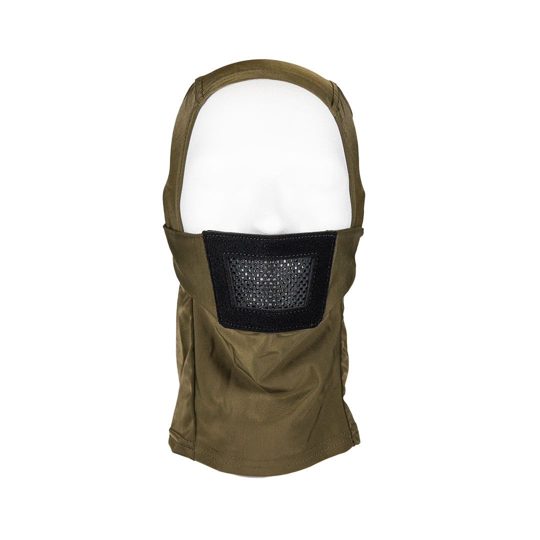 Balaclava with Protective Teeth Mask - Green