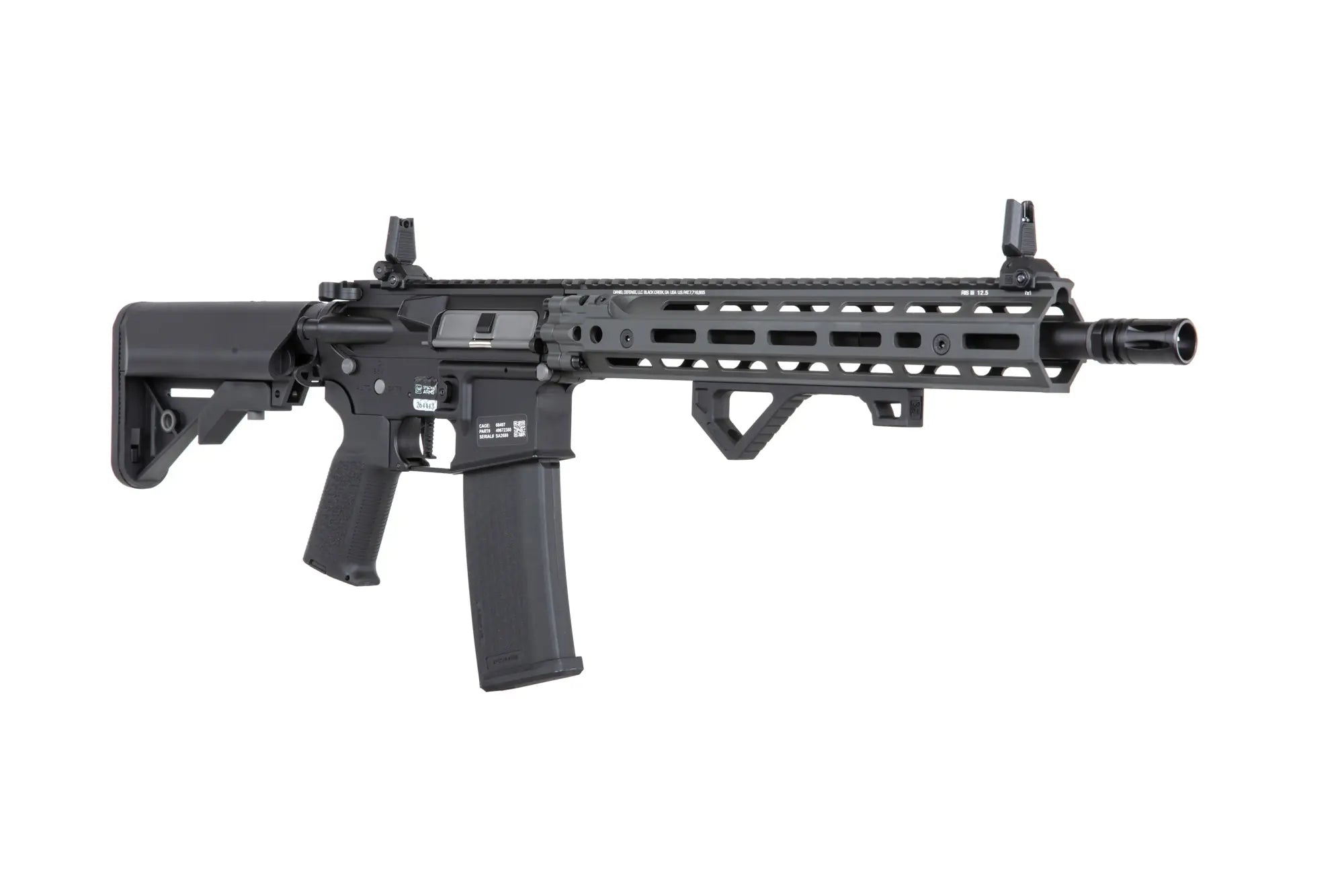 airsoft Specna Arms Daniel Defense® RIS III 12.5'' SA-P28 Prime™ Aster II ETU carbine with brushless motor Grey-6