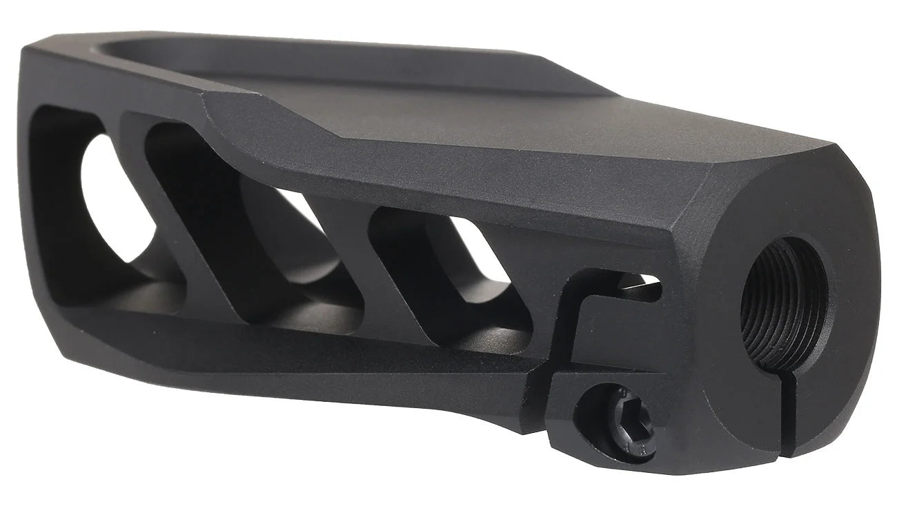 AA Aluminum Flash hider SNAKE T10, 14-mm CCW - Black