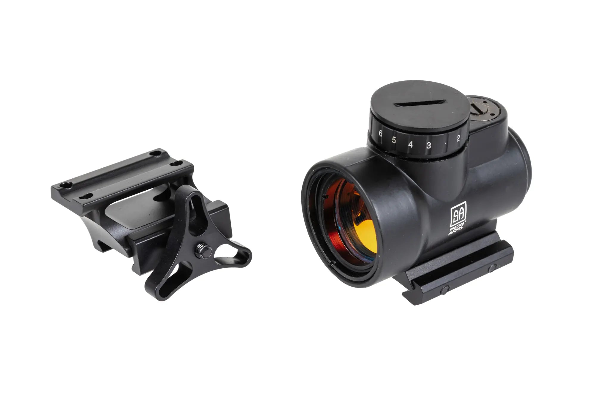 Specna Arms CORE™ Focus Red Dot Sight high QD/low mount red dot sight Black-1