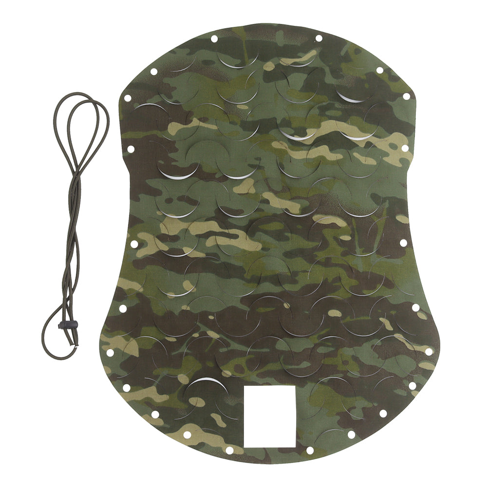 Wosport Laser Cut Cover Multicam Tropic universal helmet cover-1