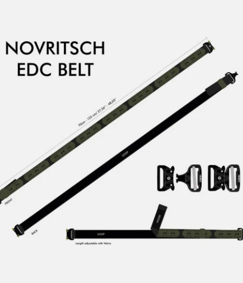 Novritsch EDC Tactical MOLLE Belt - Coyote