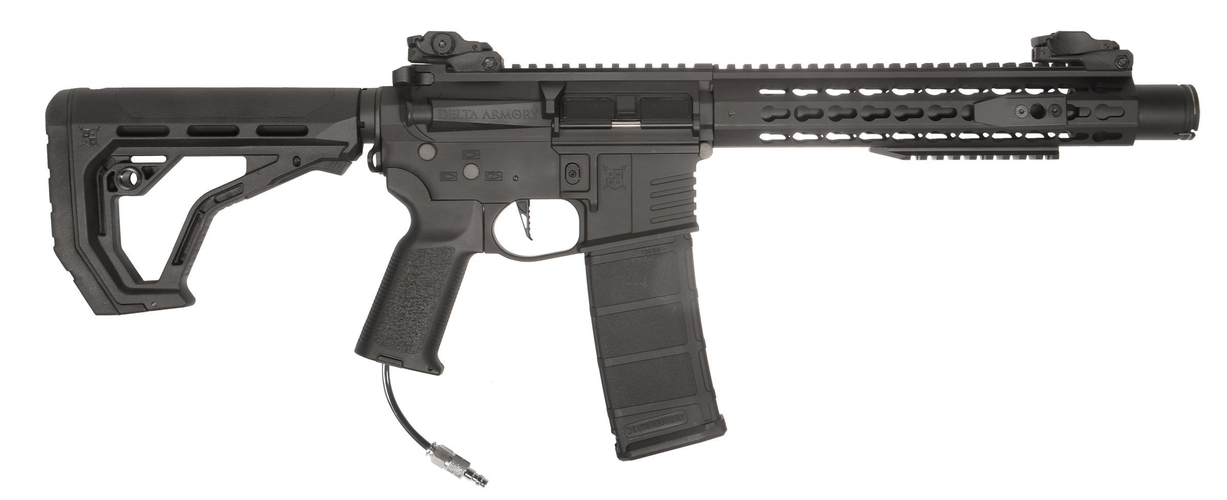 Delta Armory AR15 KeyMod 10" EAGLE HPA Pulsar D, TITAN II - Black