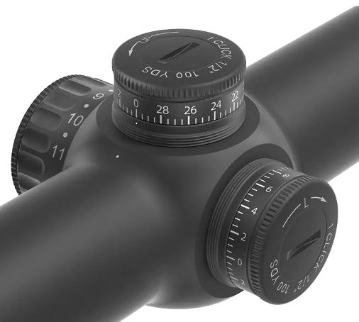 VO CONTINENTAL X8 1–8×24 ED Fiber SFP LPVO Riflescope – Black