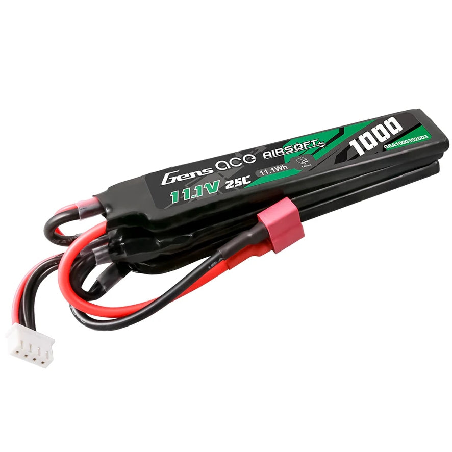 11.1V 1000mAh, 25C Li-Pol Battery T-Dean - Crane