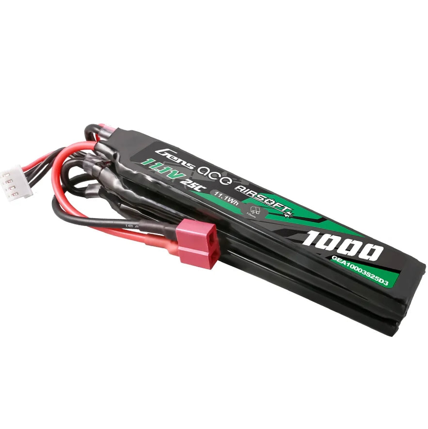 11.1V 1000mAh, 25C Li-Pol Battery T-Dean - Crane