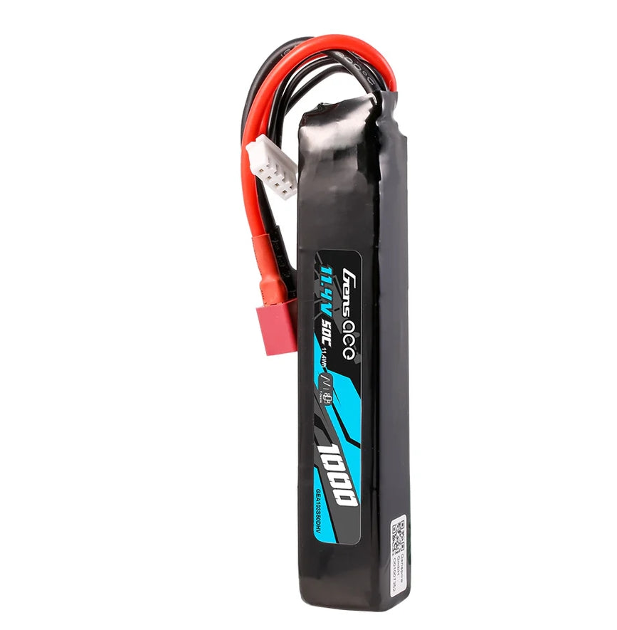HV 11.4V 1000mAh, 50C Li-Pol Battery T-Dean - Buffer Stick