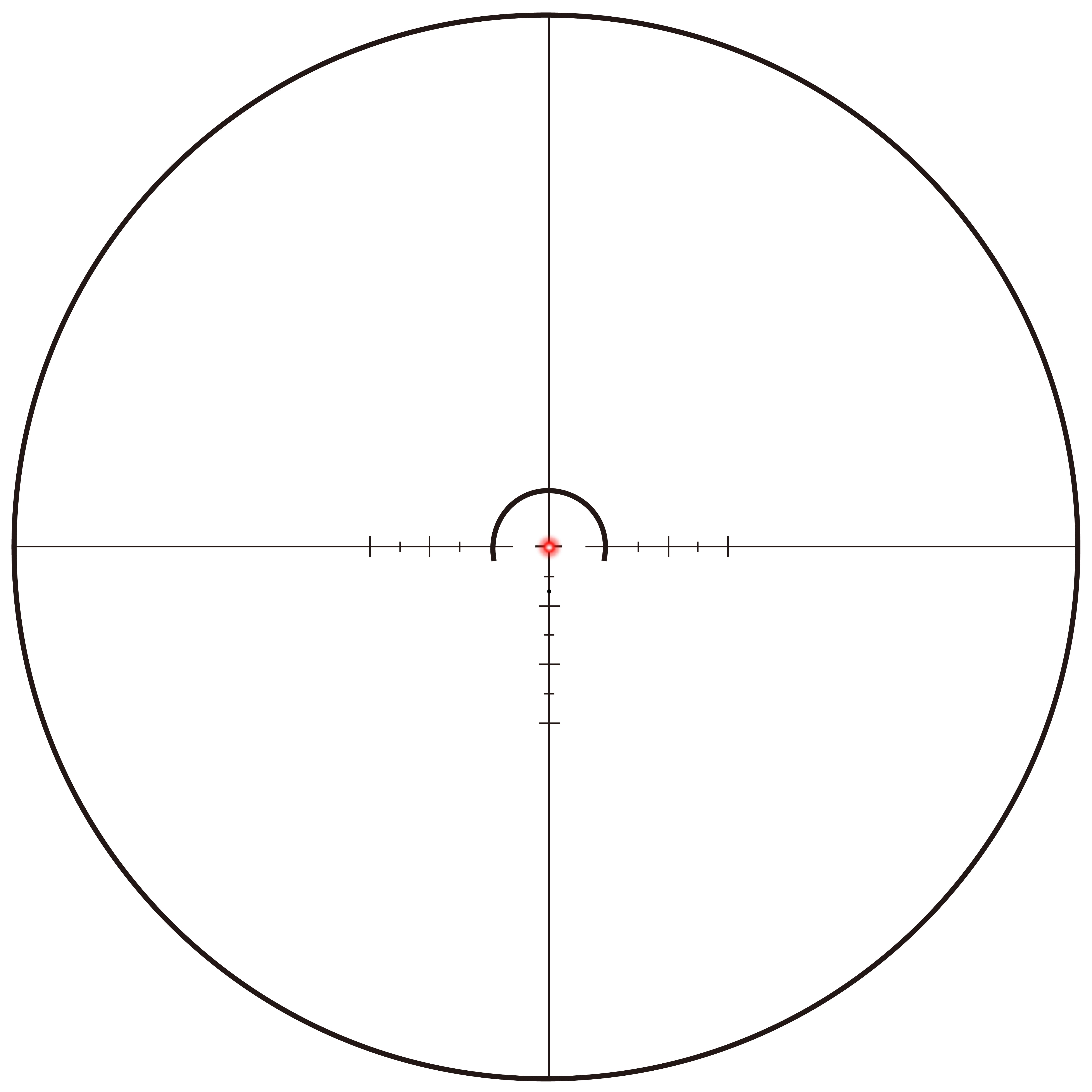 VictOptics LPVO Riflescope S10 1–10x24i Fiber plus One-Piece Mount - Black