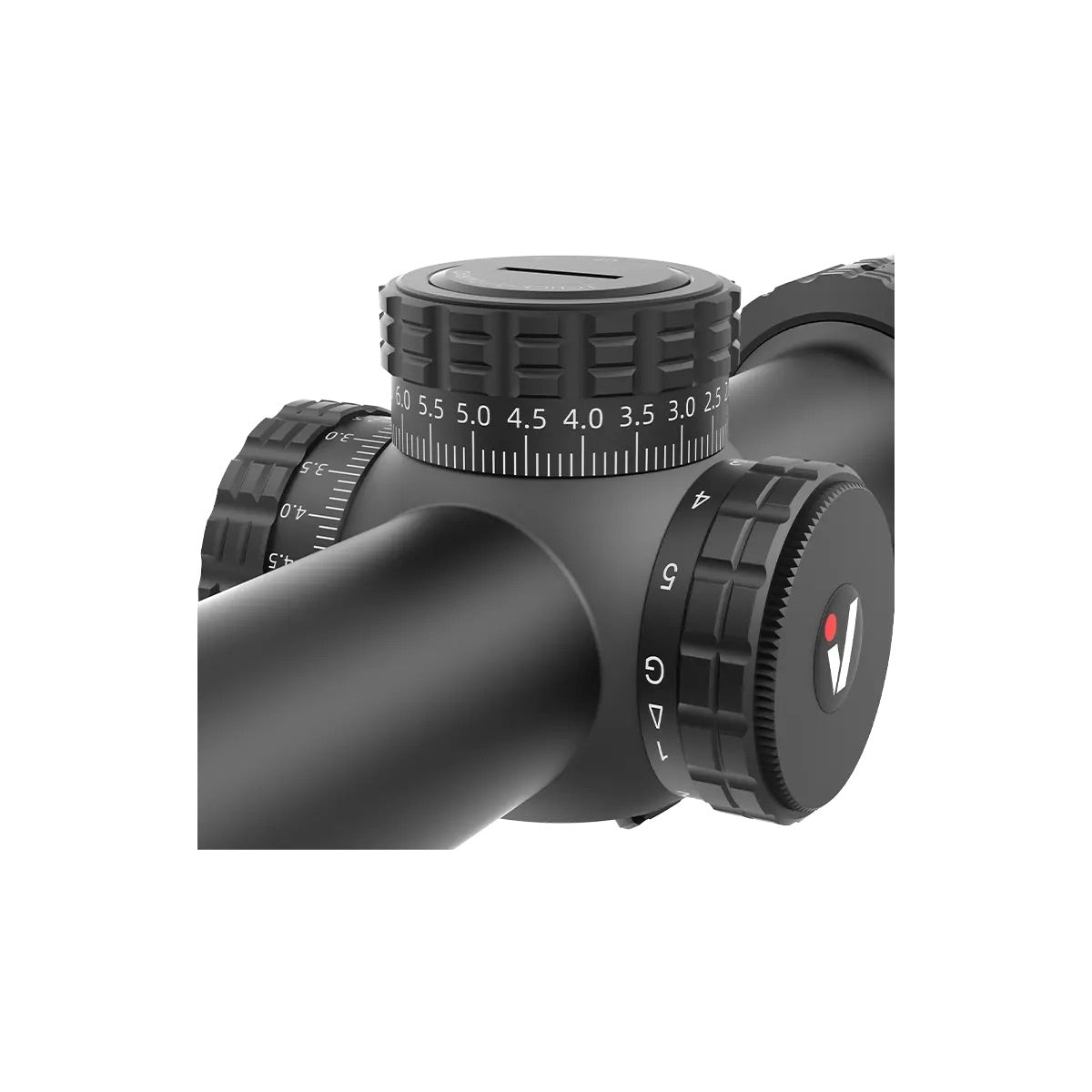 VictOptics LPVO Riflescope S10 1–10x24i Fiber plus One-Piece Mount - Black