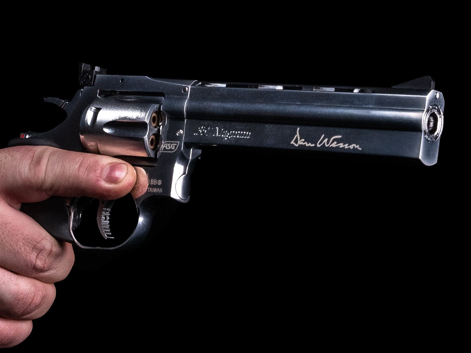 ASG Dan Wesson 715 x CLPD 6" CO2 Revolver, Special Collab Edition - Silver