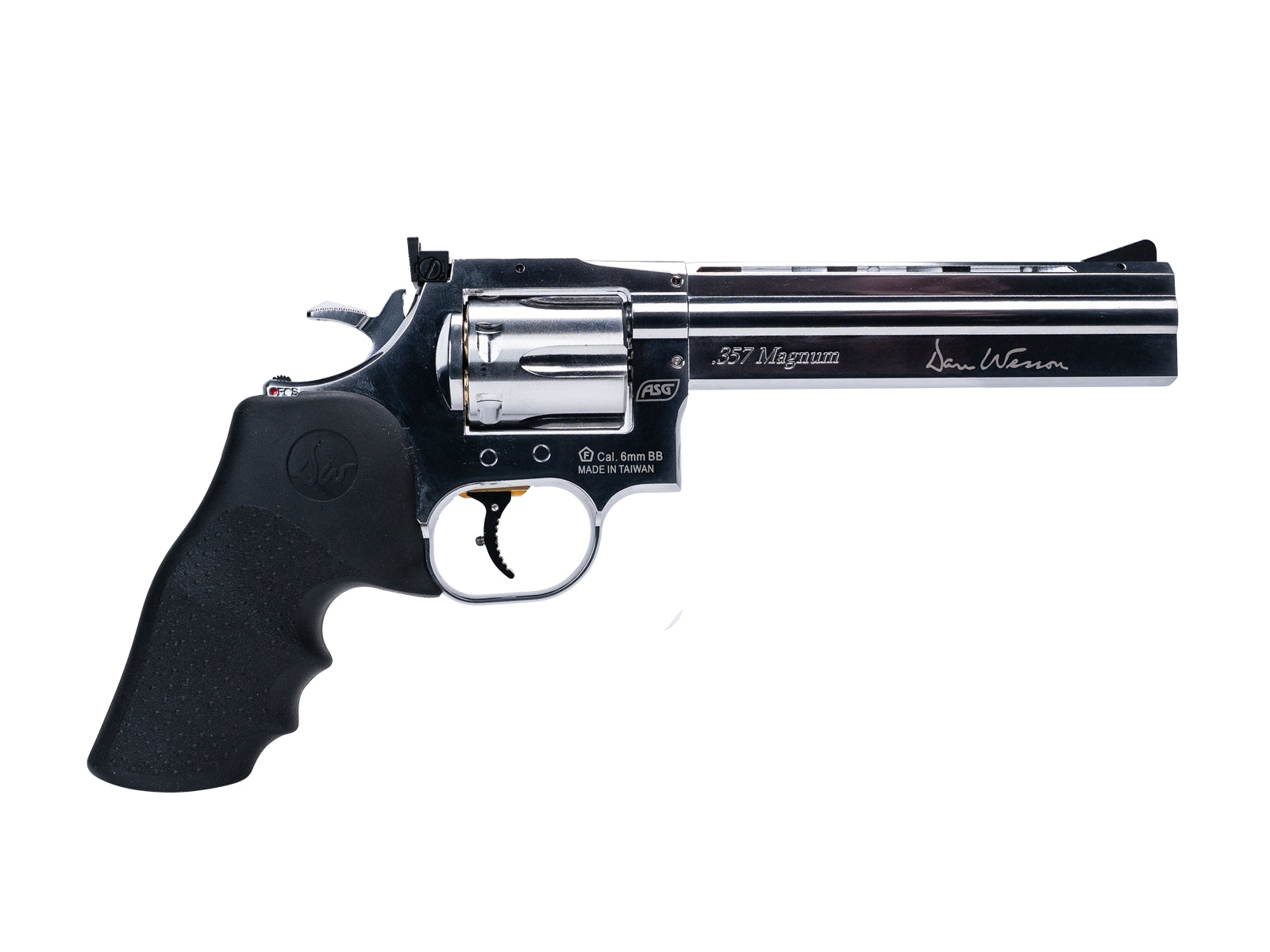 ASG Dan Wesson 715 x CLPD 6" CO2 Revolver, Special Collab Edition - Silver