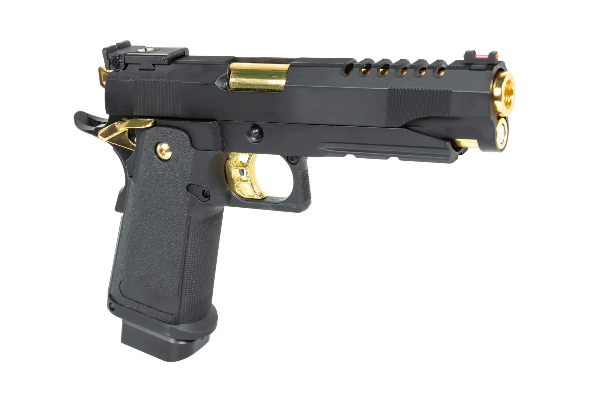 E&amp;C EC-2104 airsoft pistol Black and gold-4