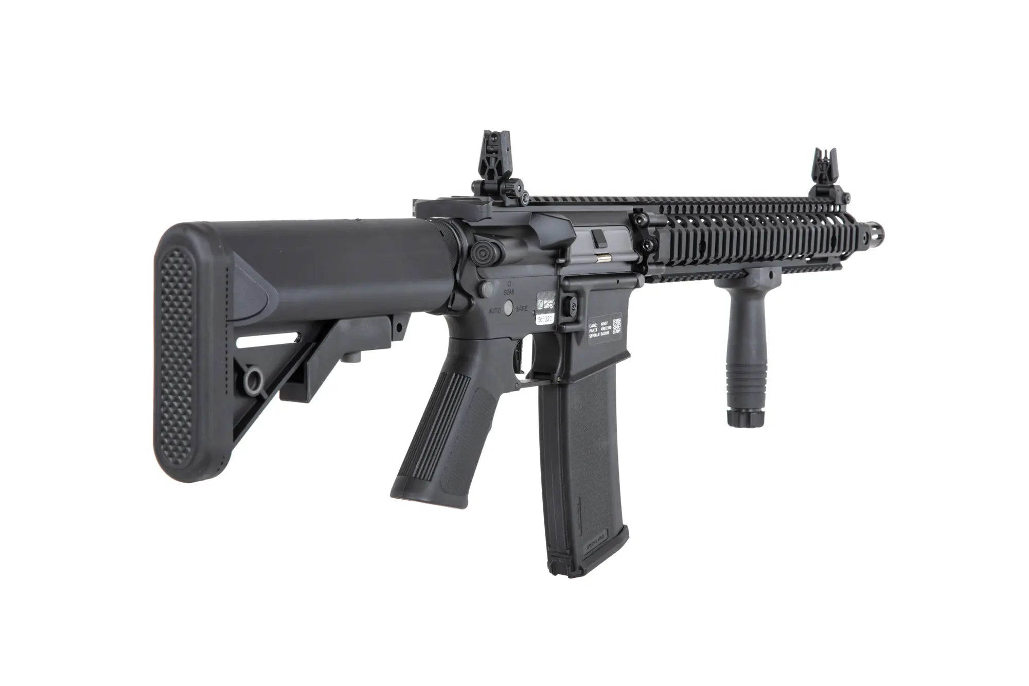 Specna Arms Daniel Defense® MK18 SA-P26 Prime™ Aster II ETU airsoft Carbine with Brushless Motor Black-8