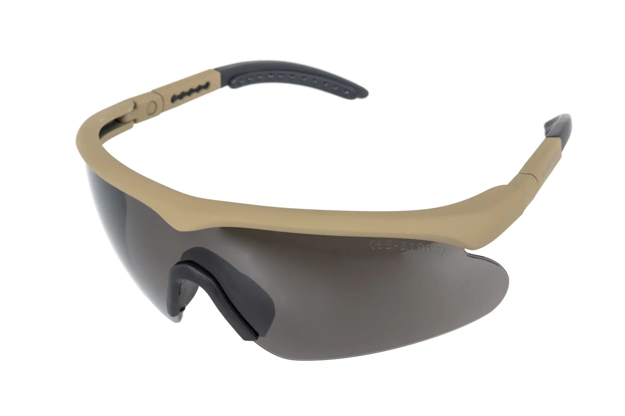 Swiss Eye Raptor Safety Glasses Brown