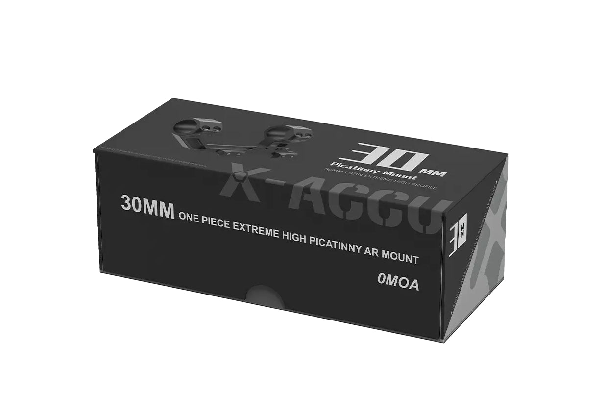 VO AR15 High One-Piece RIS Mount for 30 mm Riflescope - Black