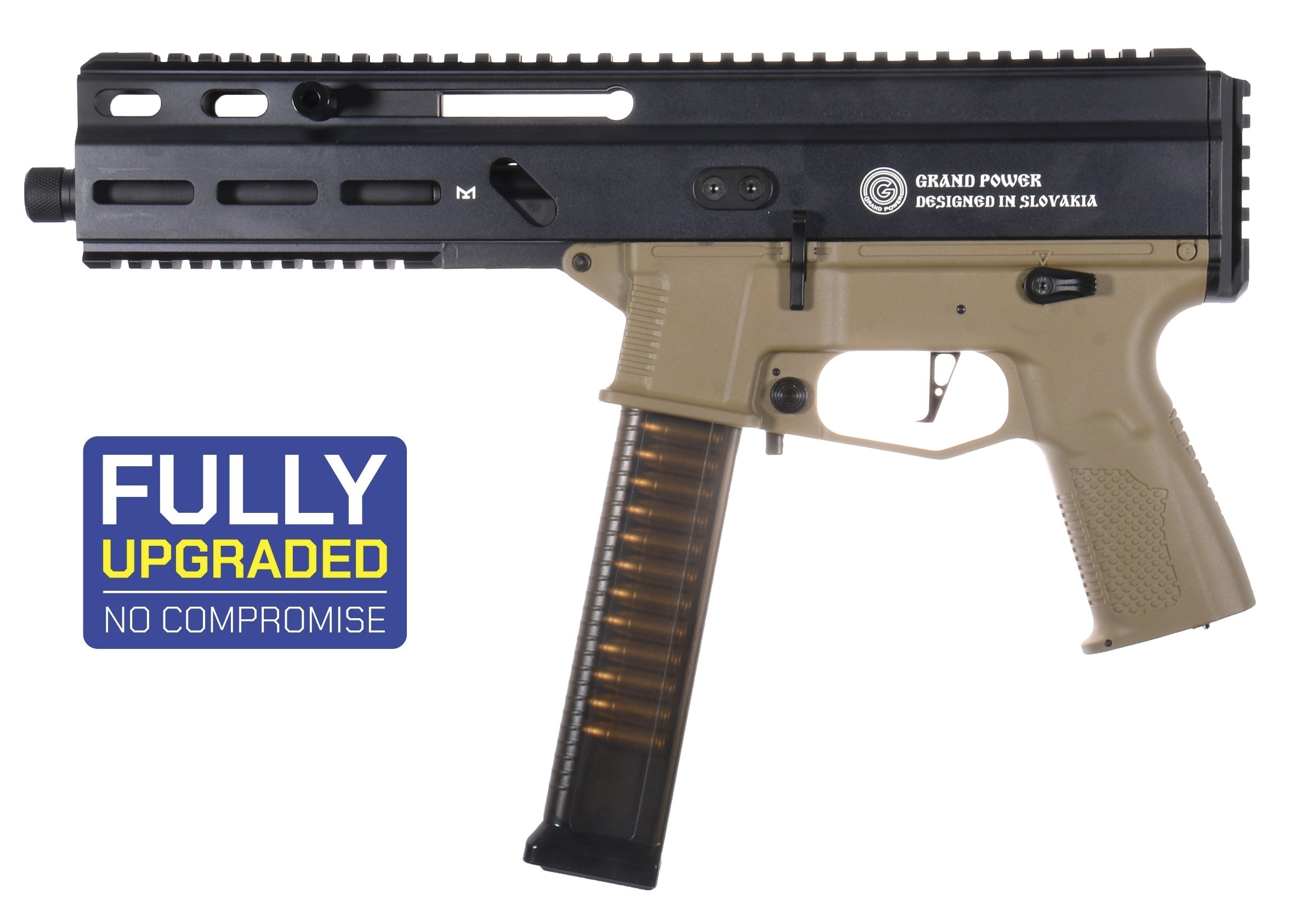 Delta Armory GP STRIBOG SP10A3 Alpha Upgrade - Black / Tan