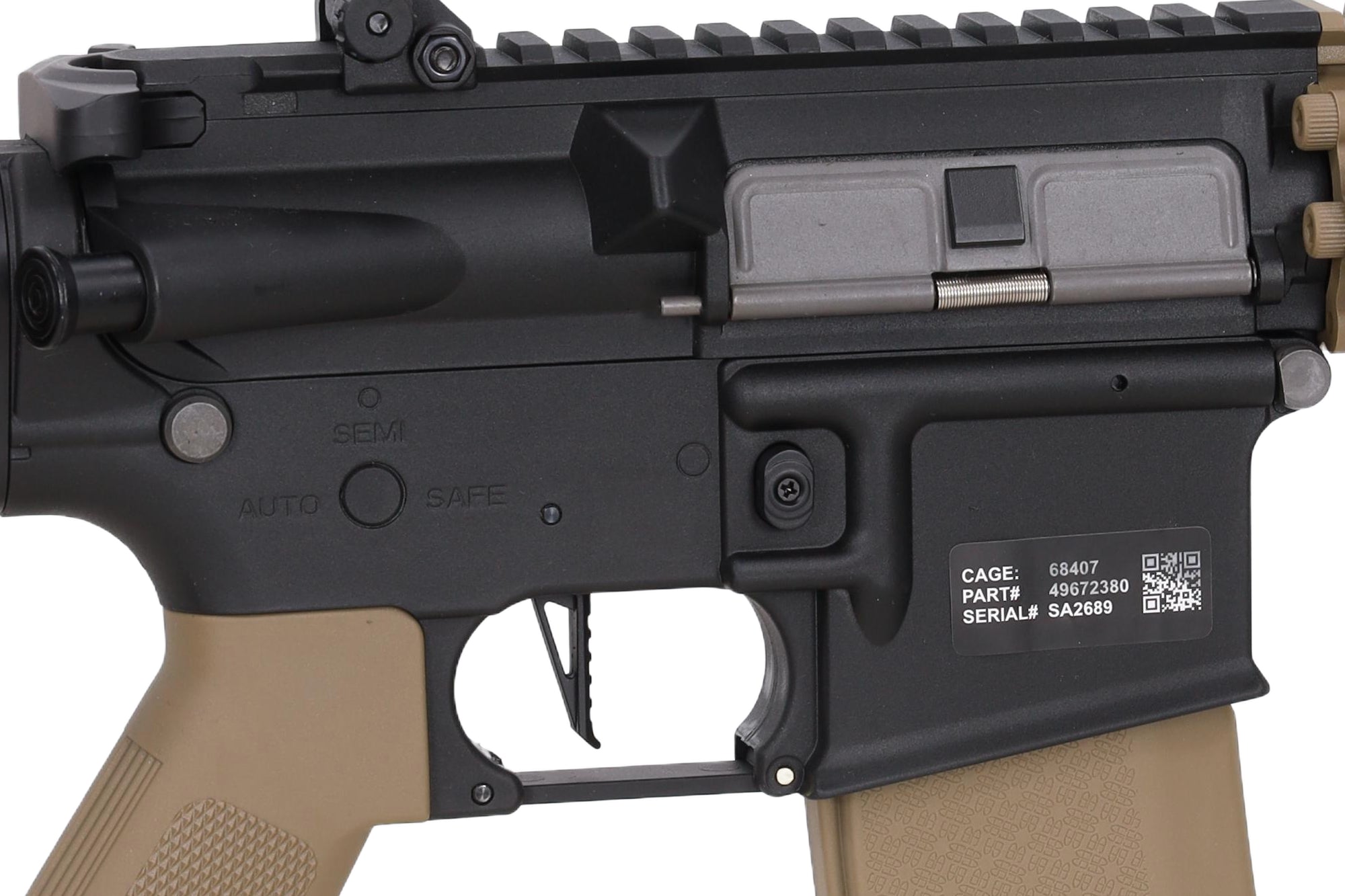 Specna Arms Daniel Defense MK18 SA-F19 FLEX Gen.2 AEG Assault Rifle 10.5" – Half-Tan-8