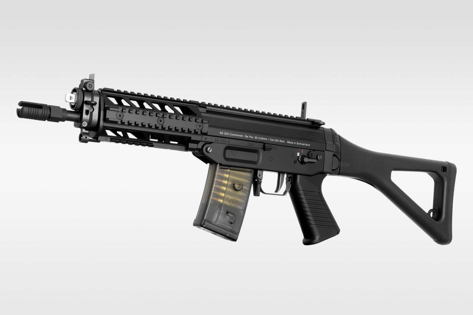 TM Model SG553 Plus Assault Rifle - Černá